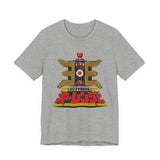 Ohranger Gold Power Staff Tee  Custom Graphic Art Cosplay Shirts Rangers Retro Vintage 90s