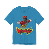 Kyoryuger Red Tee Super Sentai T Shirt Custom Graphic Art Cosplay Shirts Rangers Retro Vintage 90s
