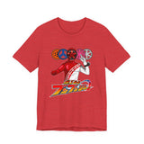 Boonboomger Red Tee Custom Graphic Art Cosplay Shirts Rangers Retro Vintage 90s