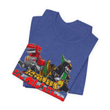 Zyurangers Mechas  Tee Super Sentai T Shirt Custom Graphic Art Cosplay Shirts Rangers Retro Vintage 90s