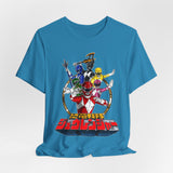 Zyuranger Team Tee Super Sentai T Shirt Custom Graphic Art Cosplay Shirts Rangers Retro Vintage 90s