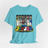 Dairanger Team Colors Tee Super Sentai T Shirt Custom Graphic Art Cosplay Shirts Power Rangers Retro Vintage 90s