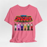 Dairanger keys Tee Super Sentai T Shirt Custom Graphic Art Cosplay Shirts Rangers Retro Vintage 90s
