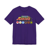 Hurricaneger Team Tee Super Sentai T Shirt Custom Graphic Art Cosplay Shirts Rangers Retro Vintage 90s