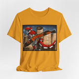 Red Tyrannosaurus Megazord Jurassic Tee Super Sentai T Shirt Custom Graphic Art Cosplay Shirts Rangers Retro Vintage 90s
