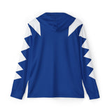 Abaranger Blue Hoodie (Full Print) Super Sentai Lightweight, Breathable, workout, pull over, fitness Hoodie Super Sentai Custom