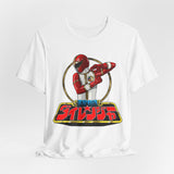 Dairanger Red Tee Super Sentai T Shirt Custom Graphic Art Cosplay Shirts Rangers Retro Vintage 90s