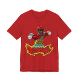 Kyoryuger Red Tee Super Sentai T Shirt Custom Graphic Art Cosplay Shirts Rangers Retro Vintage 90s