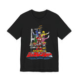 Zyuranger Mecha Tee Custom Graphic Art Cosplay Shirts Rangers Retro Vintage 90s