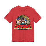 Dairanger Tee Super Sentai T Shirt Custom Graphic Art Cosplay Shirts Rangers Retro Vintage 90s