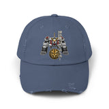 Diaranger Qi Beast Mecha Distressed Hat Super Sentai T Shirt Custom Graphic Art Cosplay Shirts  Retro Vintage 90s
