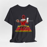 OhRanger Red Tee  Custom Graphic Art Cosplay Shirts Rangers Retro Vintage 90s