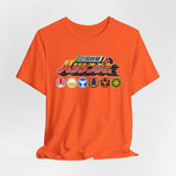 Hurricaneger Team Tee Super Sentai T Shirt Custom Graphic Art Cosplay Shirts Rangers Retro Vintage 90s
