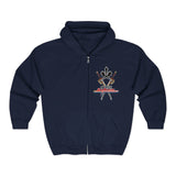 Shinkenger Full Zip Hoodie Custom Graphic Art Cosplay Shirts Rangers Retro Vintage 90s