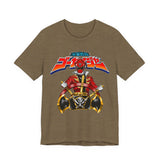 Gokai Helm Tee Super Sentai T Shirt Custom Graphic Art Cosplay Shirts Rangers Retro Vintage 90s