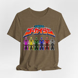 Gokaiger Ranger Keys Tee Super Sentai T Shirt Custom Graphic Art Cosplay Shirts Rangers Retro Vintage 90s