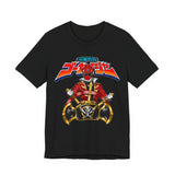 Gokai Helm Tee Super Sentai T Shirt Custom Graphic Art Cosplay Shirts Rangers Retro Vintage 90s