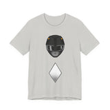 Black Helmet Tee Custom Graphic Art Cosplay Shirts Rangers Retro Vintage 90s