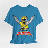 Gokai Yellow Tee Super Sentai T Shirt Custom Graphic Art Cosplay Shirts Rangers Retro Vintage 90s