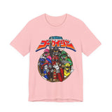 Gokaiger Team Tee Custom Graphic Art Cosplay Shirts Rangers Retro Vintage 90s