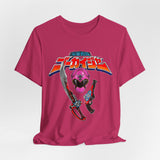 Gokai Pink Tee Super Sentai T Shirt Custom Graphic Art Cosplay Shirts Rangers Retro Vintage 90s