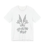 Howling Wolf Tee  Custom Graphic Art Cosplay Shirts Rangers Retro Vintage 90s