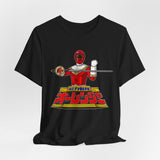 OhRanger Red Tee  Custom Graphic Art Cosplay Shirts Rangers Retro Vintage 90s