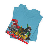 Zyurangers Mechas  Tee Super Sentai T Shirt Custom Graphic Art Cosplay Shirts Rangers Retro Vintage 90s