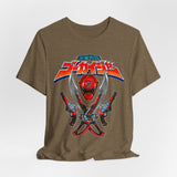 The Captain Tee Super Sentai T Shirt Custom Graphic Art Cosplay Shirts Rangers Retro Vintage 90s