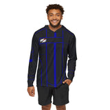 Overdrive Blue Ranger Hoodie (Full Print) Lightweight, Breathable, workout, pull over, fitness Hoodie (Full Print) Super Sentai Custom