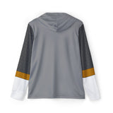 Kyoryuger Silver Hoodie (Full Print) Lightweight, Breathable, workout, pull over, fitness Hoodie Super Sentai Custom