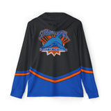 Gaoranger Blue Hoodie (Full Print) Super Sentai Custom Lightweight, Breathable, Workout, Pull over, Fitness, Retro 90s