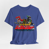 Zyurangers Mechas  Tee Super Sentai T Shirt Custom Graphic Art Cosplay Shirts Rangers Retro Vintage 90s