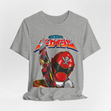 Gokai Homage Tee Custom Graphic Art Cosplay Shirts Rangers Retro Vintage 90s