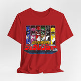 Zyuranger Tee Custom Graphic Art Cosplay Shirts Rangers Retro Vintage 90s