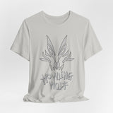 Howling Wolf Tee  Custom Graphic Art Cosplay Shirts Rangers Retro Vintage 90s