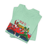 Zyuranger 1992 Tee Super Sentai T Shirt Custom Graphic Art Cosplay Shirts Rangers Retro Vintage 90s