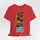 MMPR Comic Box Tee Super Sentai T Shirt Custom Graphic Art Cosplay Shirts Rangers Retro Vintage 90s