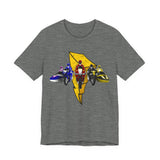 Battle Bikes Vintage Style Tee Super Sentai T Shirt Custom Graphic Art Cosplay Shirts Rangers Retro Vintage 90s