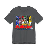 Zyuranger Tee Custom Graphic Art Cosplay Shirts Rangers Retro Vintage 90s