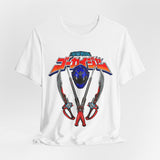 Gokai Blue Tee Super Sentai T Shirt Custom Graphic Art Cosplay Shirts Rangers Retro Vintage 90s