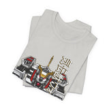 Dairanger Qi Beast Won Tiger Tee Custom Graphic Art Cosplay Shirts Rangers Retro Vintage 90s
