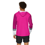 Kyoryuger Pink Hoodie (Full Print) Lightweight, Breathable, workout, pull over, fitness Hoodie Super Sentai Custom