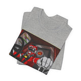 Shift Into Turbo Tee Custom Graphic Art Cosplay Shirts Rangers Retro Vintage 90s