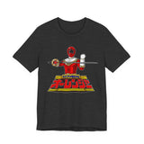 OhRanger Red Tee  Custom Graphic Art Cosplay Shirts Rangers Retro Vintage 90s