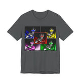 TimeRangers Tee Custom Graphic Art Cosplay Shirts Rangers Retro Vintage 90s