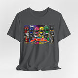 Gokaiger Roll Call Tee Custom Graphic Art Cosplay Shirts Rangers Retro Vintage 90s