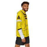 Carranger Yellow Racer Hoodie (Full Print) Super Sentai Custom Lightweight, Breathable, Workout, Pull over, Fitness, Retro