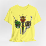Evolution Tee Super Sentai T Shirt Custom Graphic Art Cosplay Shirts Rangers Retro Vintage 90s