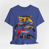 Blaster Tee Super Sentai T Shirt Custom Graphic Art Cosplay Shirts Rangers Retro Vintage 90s